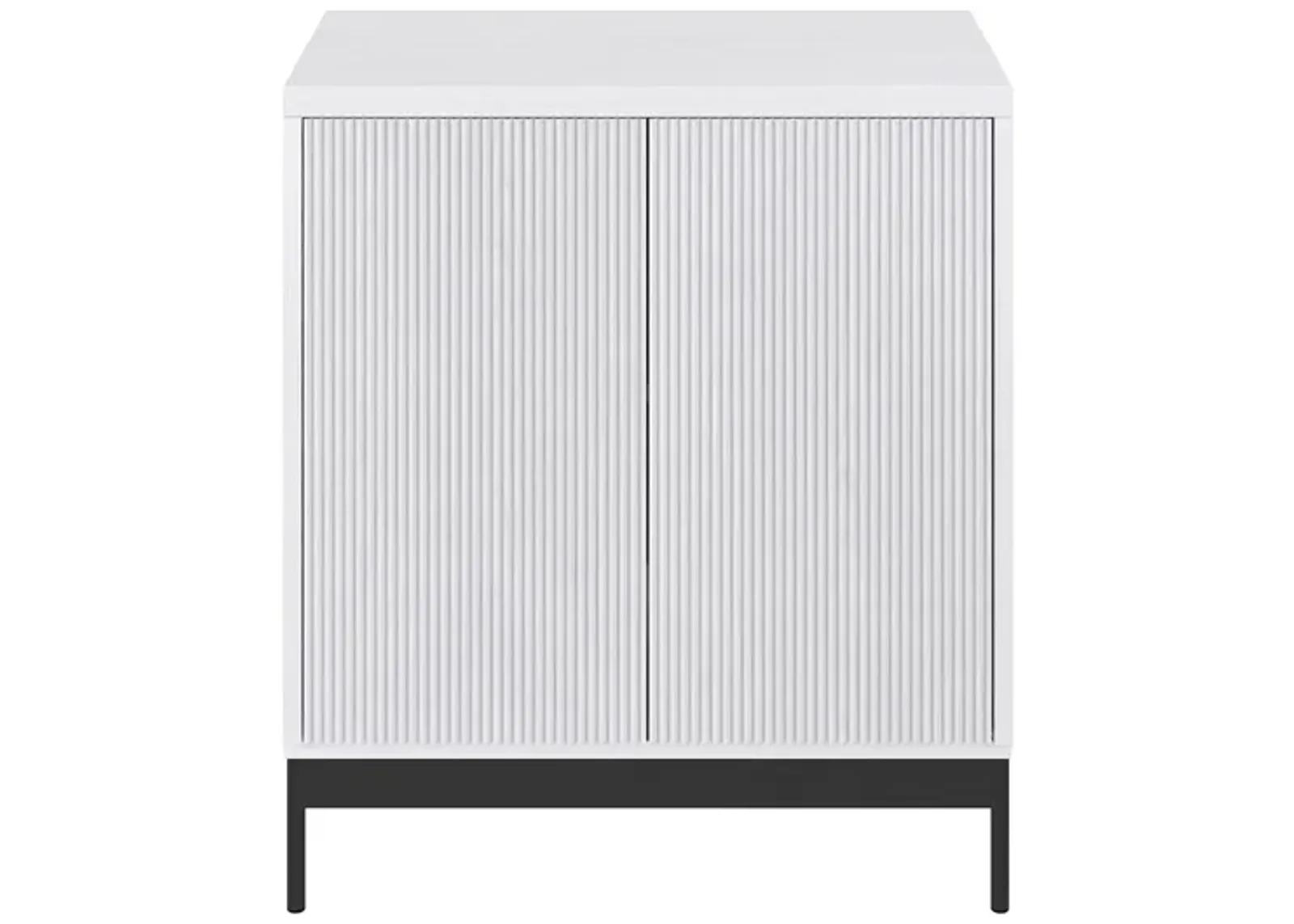 Whitman Accent Cabinet in White by Hudson & Canal