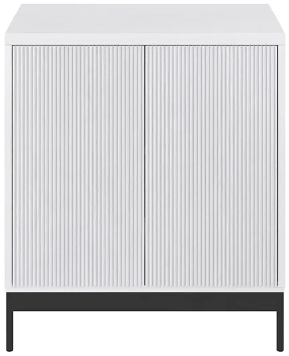 Whitman Accent Cabinet in White by Hudson & Canal