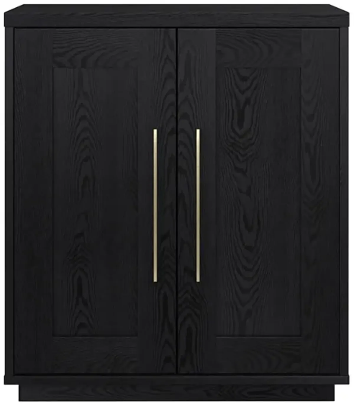 Tillman Accent Cabinet in Black Grain by Hudson & Canal