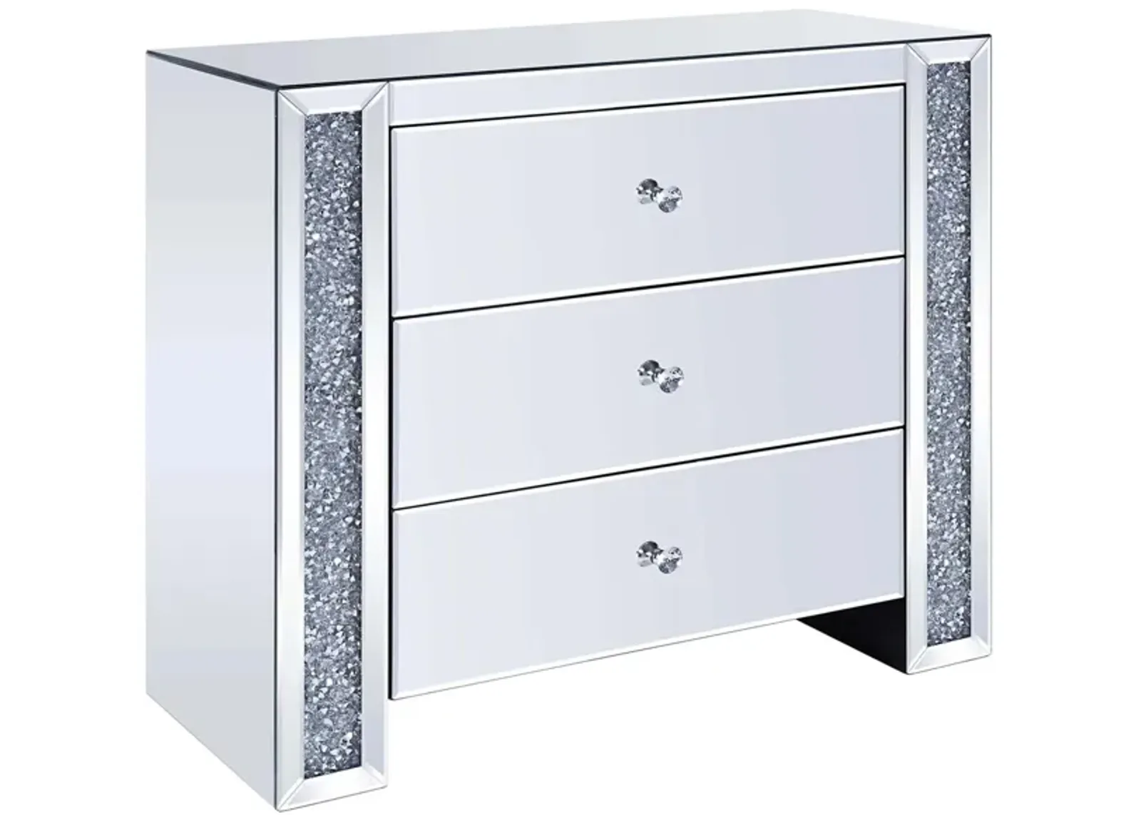 Noralie Console Cabinet in Mirrored by Acme Furniture Industry