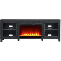 Ursula TV Stand in Black Grain by Hudson & Canal