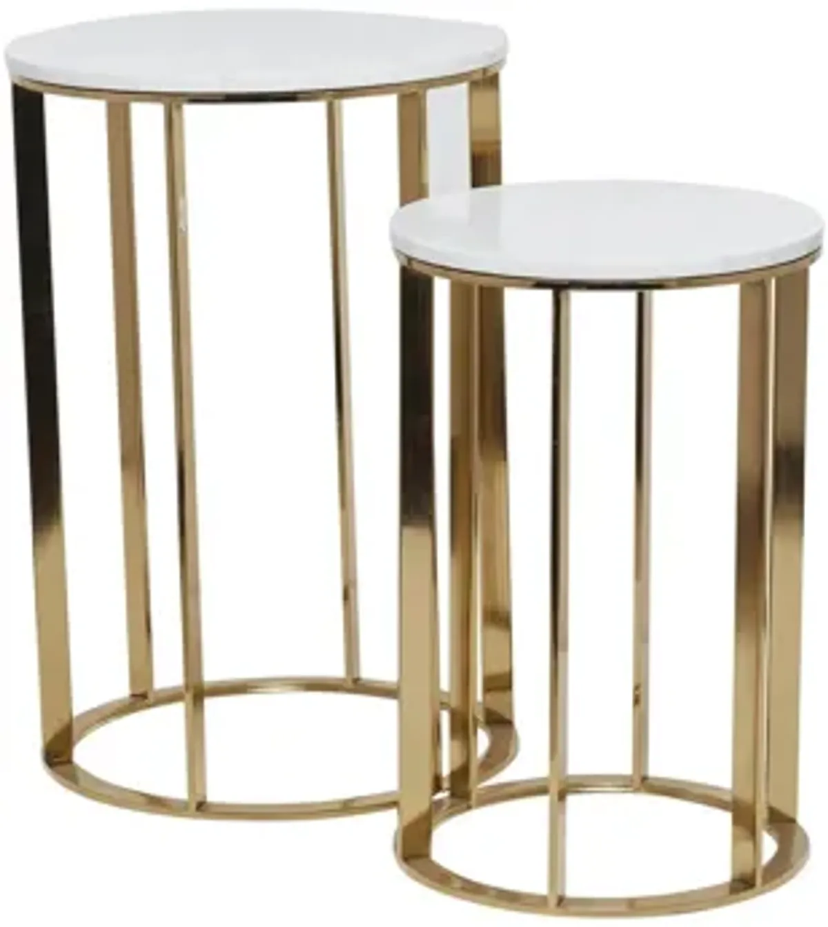 Ivy Collection Drum Accent Table 2-pc.