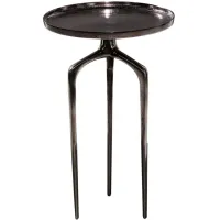 Ivy Collection Tray Accent Table in Black by UMA Enterprises