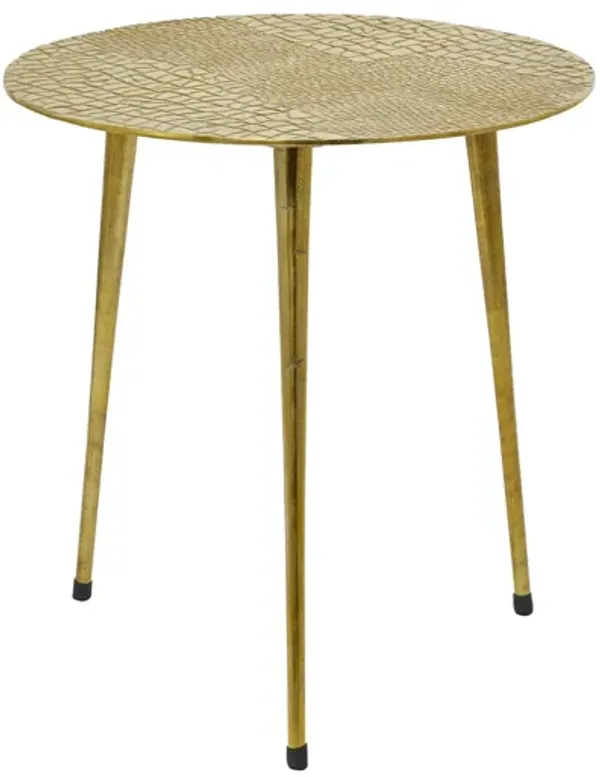 Ivy Collection Drum Accent Table