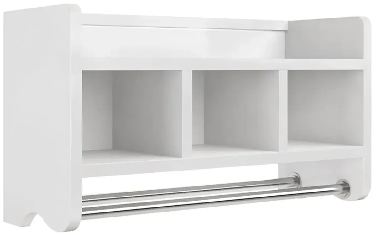 Alaterre Bath Storage Shelf w/ Towel Rods