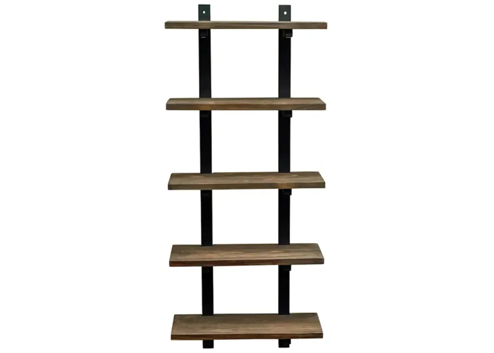 Pomona Bath 5-Shelf Wall Storage Shelf in Natural by Bolton Furniture