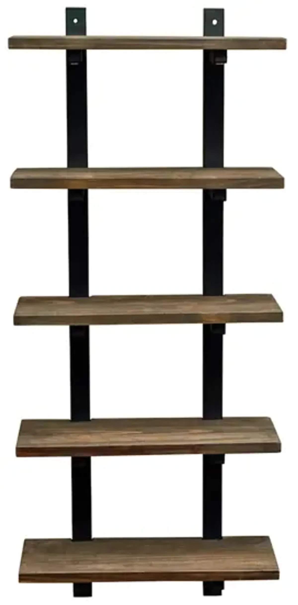 Pomona Bath 5-Shelf Wall Storage Shelf in Natural by Bolton Furniture