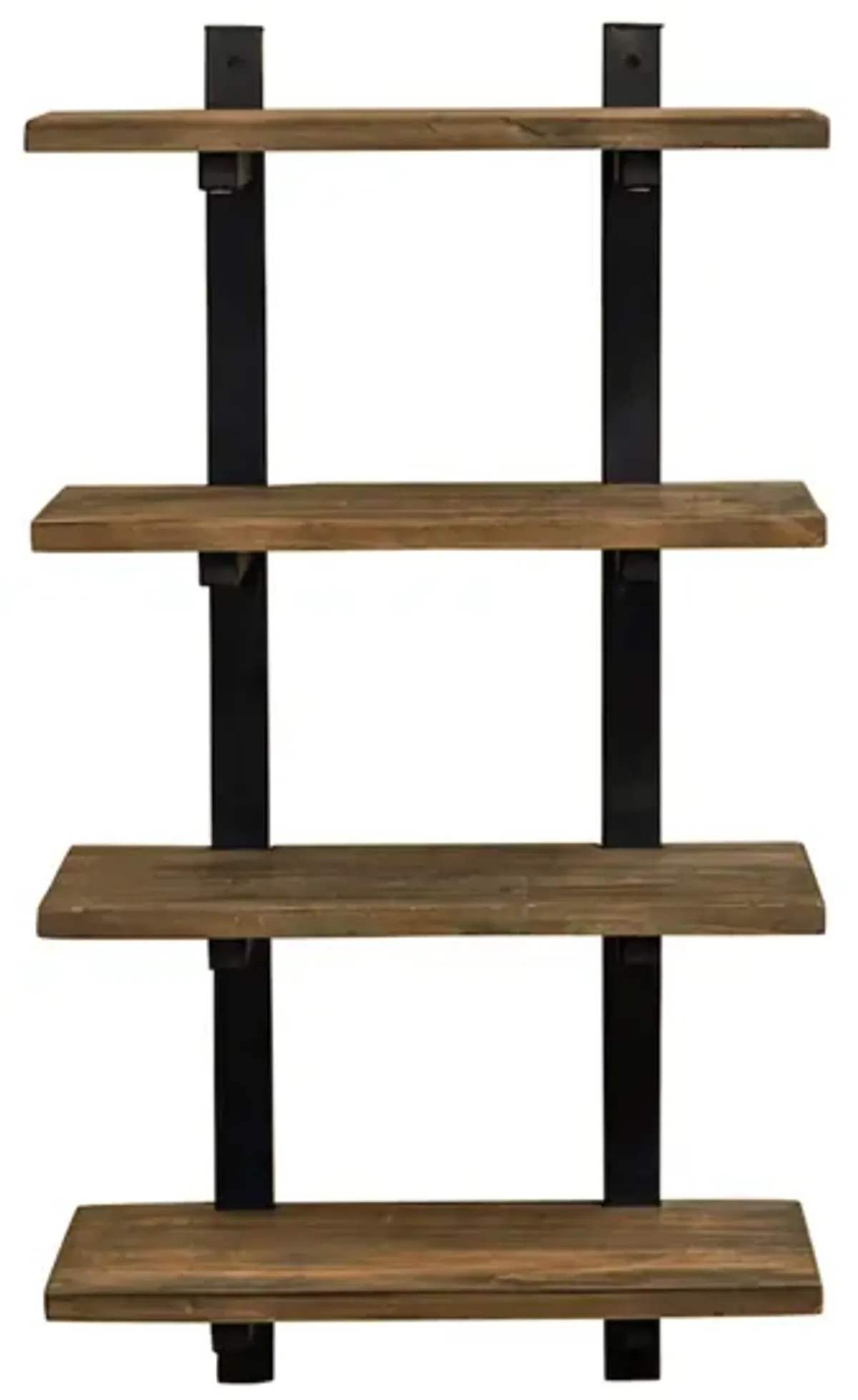 Pomona Bath 4-Shelf Wall Storage Shelf in Natural by Bolton Furniture