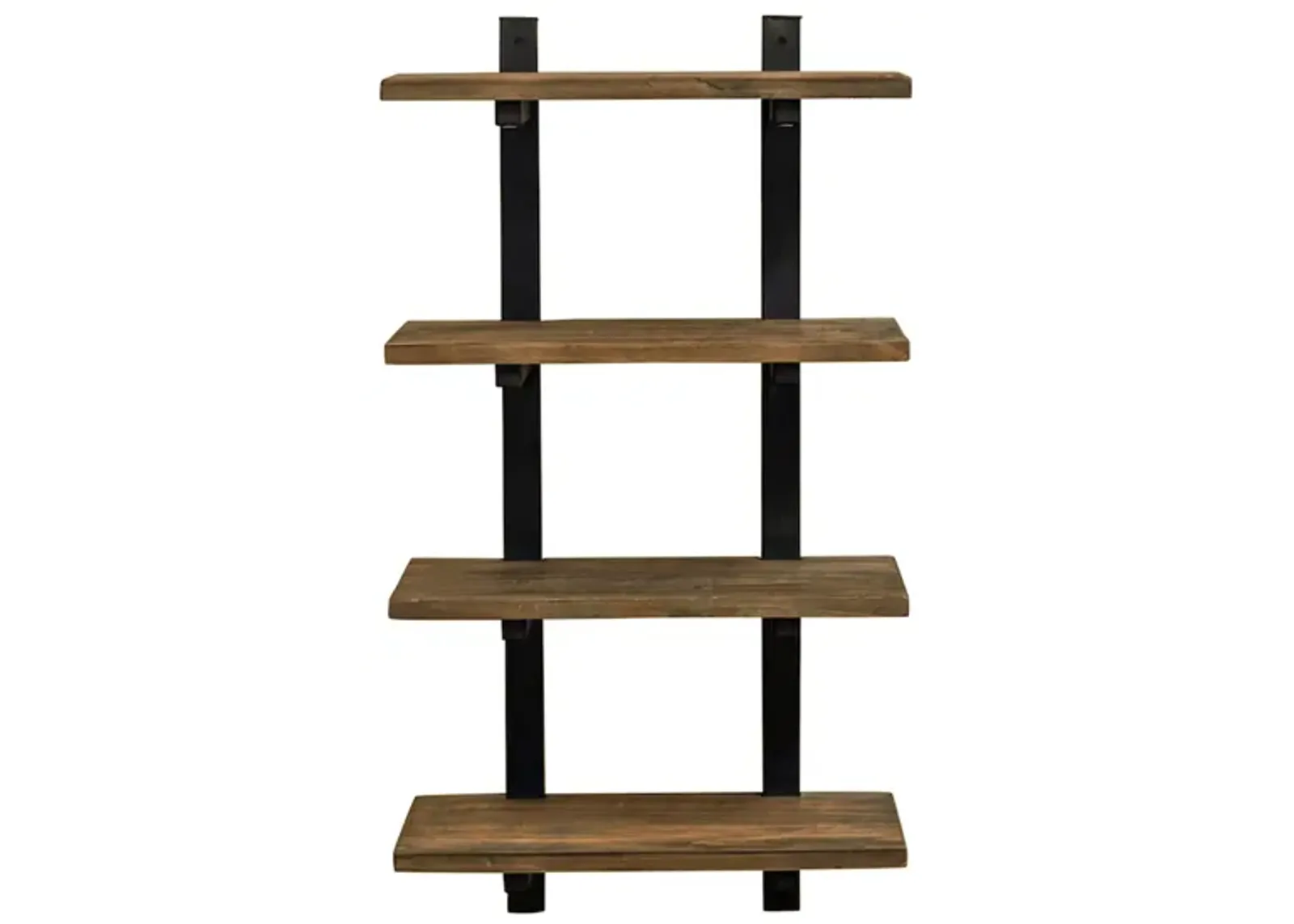 Pomona Bath 4-Shelf Wall Storage Shelf in Natural by Bolton Furniture