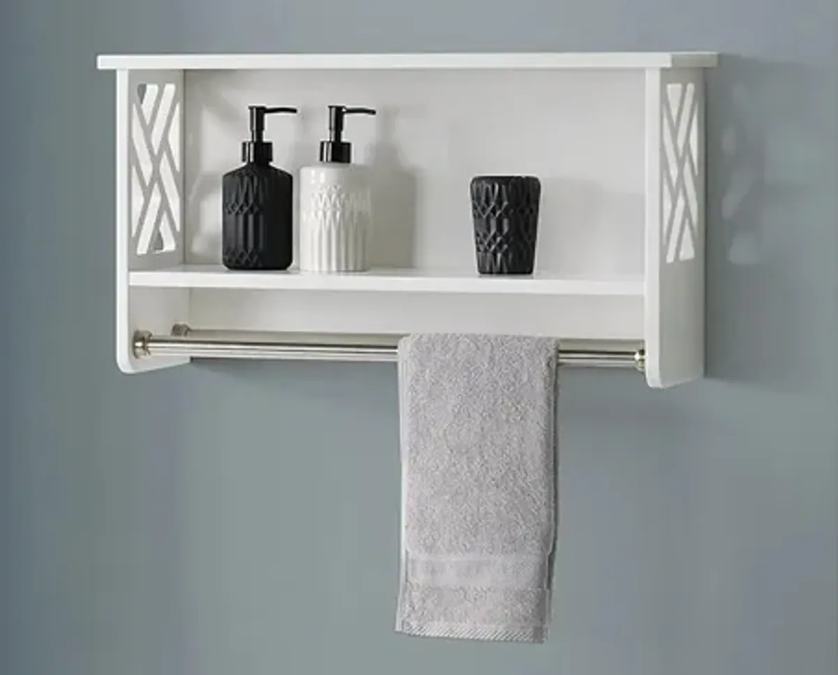 Coventry Bath Shelf w/ Towel Rods