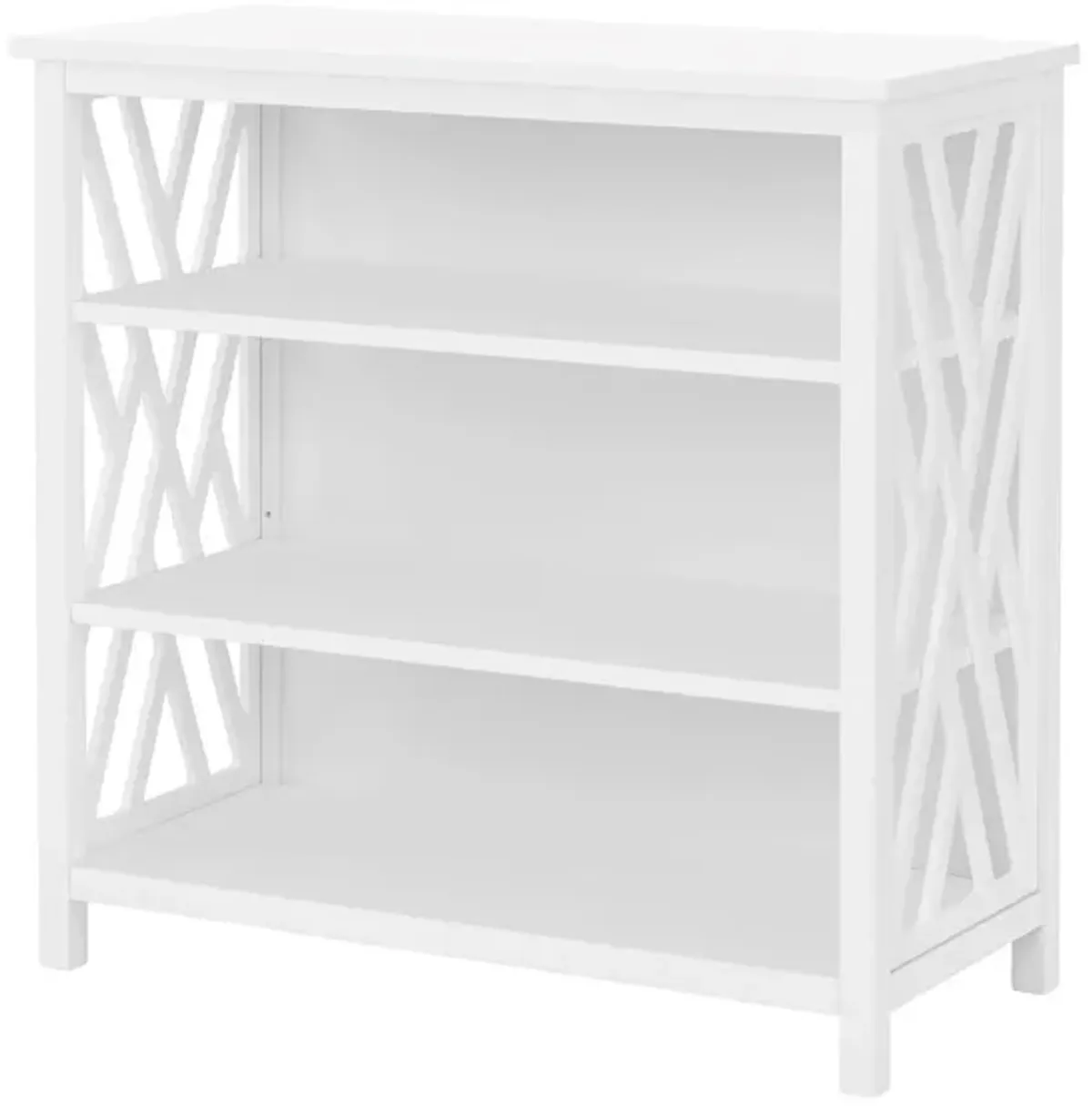 Coventry Bath Storage Shelf in White by Bolton Furniture