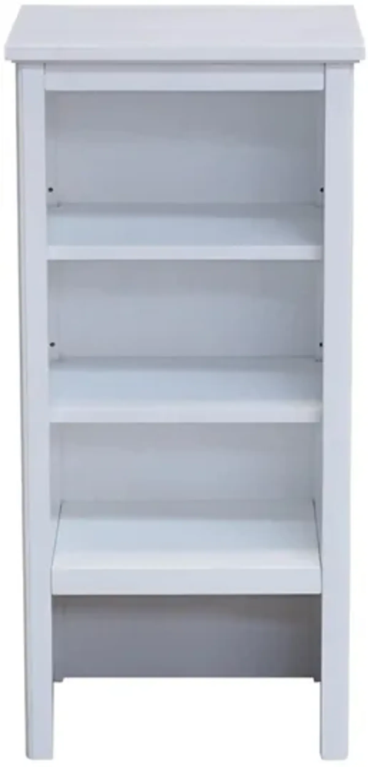 Dorset Bath Shelving Hutch in White by Bolton Furniture