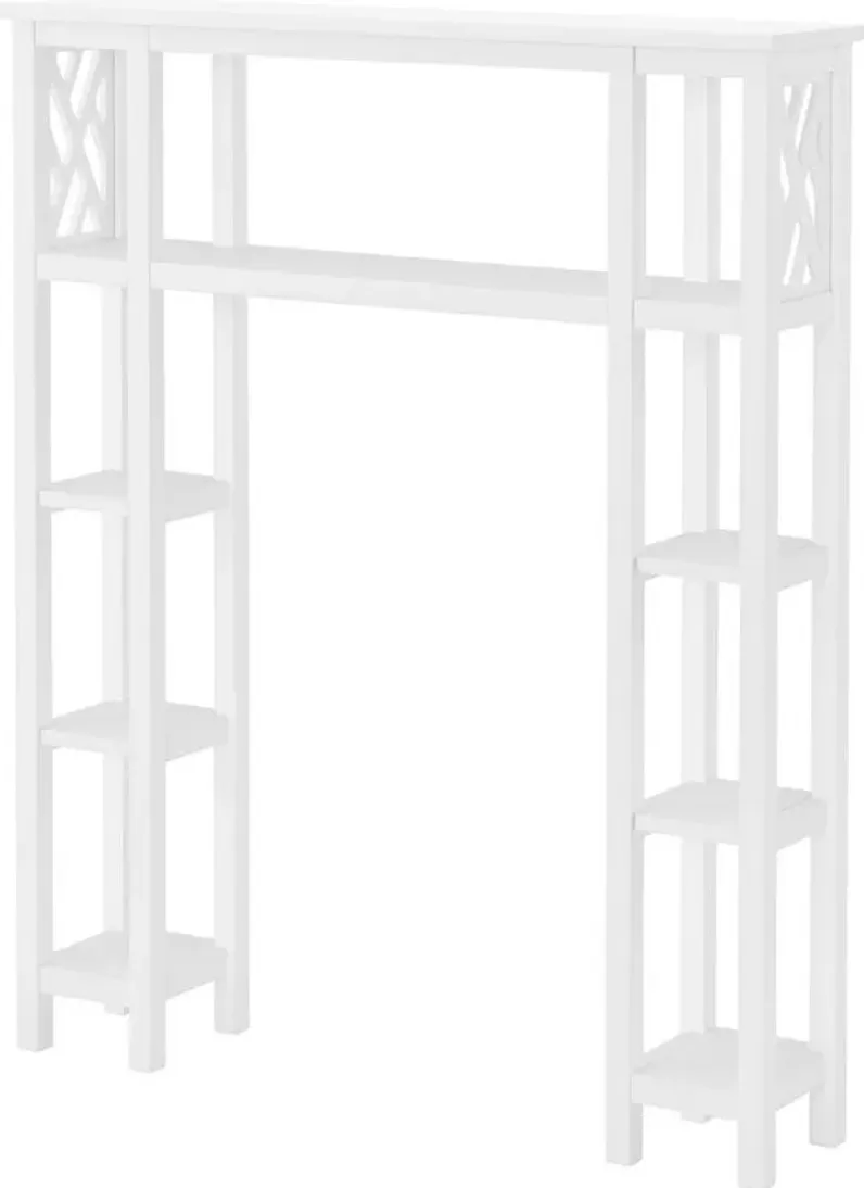 Coventry 2pc OverToilet Tall Storage Unit w/ Side Shelves