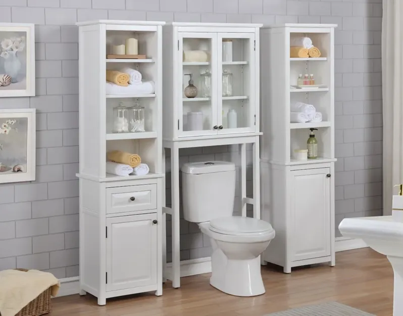 Dorset OverToilet w/ Glass Doors