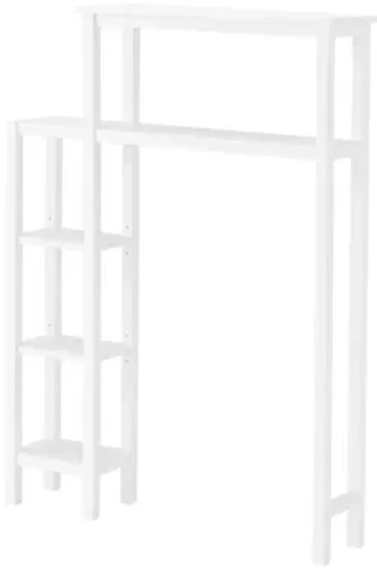 Dover 2-pc. Over-Toilet Organizer w/ Side Shelves and Towel Rods