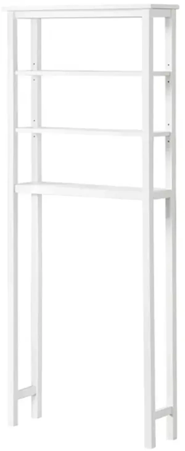 Dover 2-pc. Over-Toilet Organizer w/ Open Shelves and Towel Rods