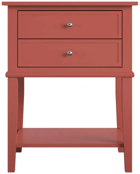 Franklin Accent Table in Terracotta by DOREL HOME FURNISHINGS