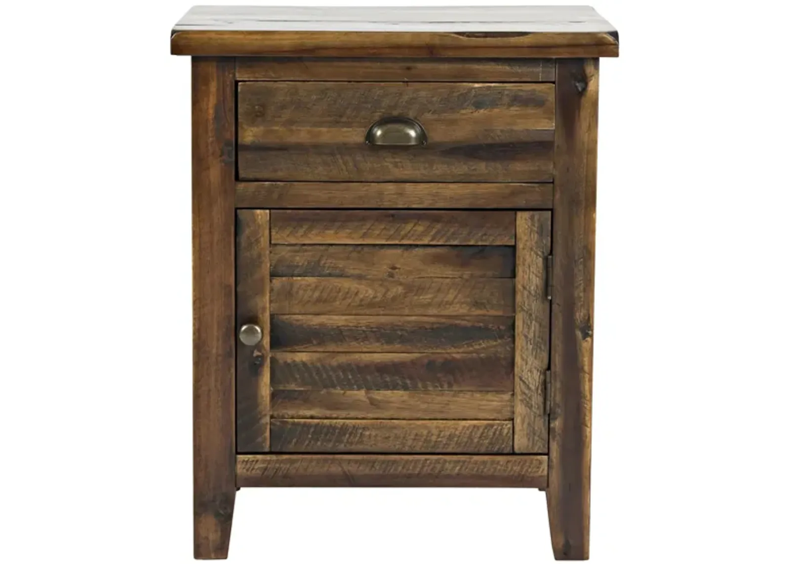 Artisan's Craft Accent Table in Dakota Oak by Jofran