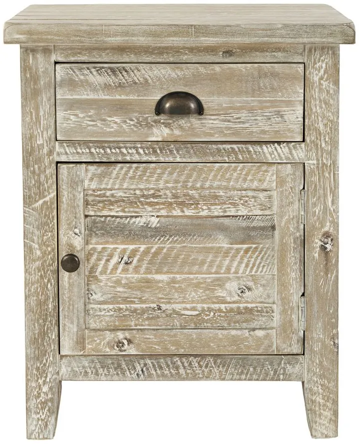 Artisan's Craft Accent Table in Washed Gray by Jofran