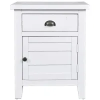 Artisan's Craft Accent Table in Weathered White by Jofran