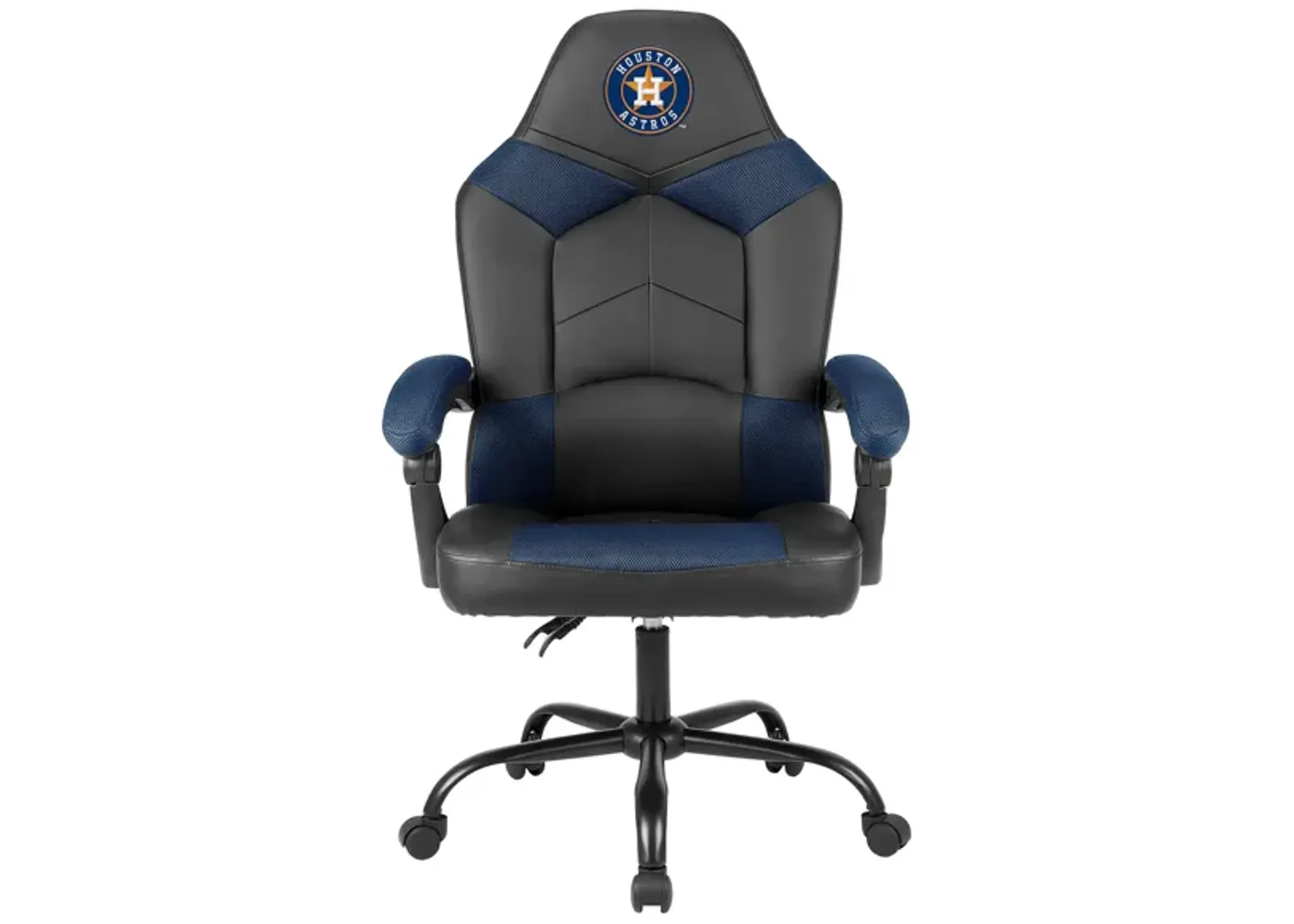 MLB Faux Leather Oversized Gaming Chair in Houston Astros by Imperial International