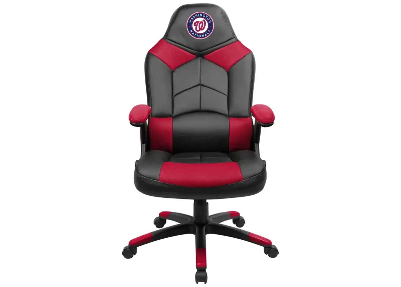 MLB Faux Leather Oversized Gaming Chair in Washington Nationals by Imperial International