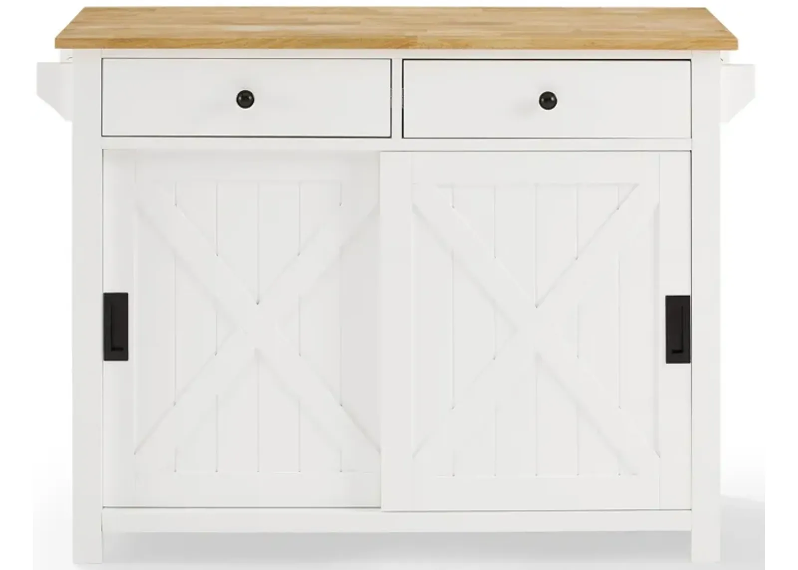 Laurel Kitchen Cart in White by Crosley Brands