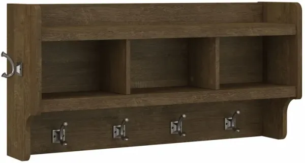 Woodland Home Wall Mounted Coat Rack
