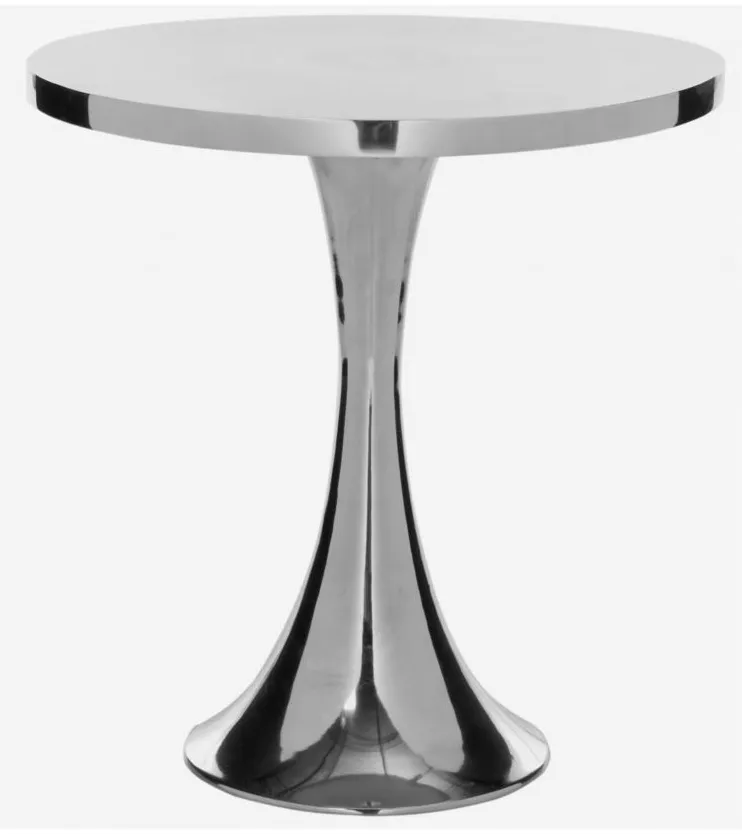Galium Accent Table in Silver by Safavieh