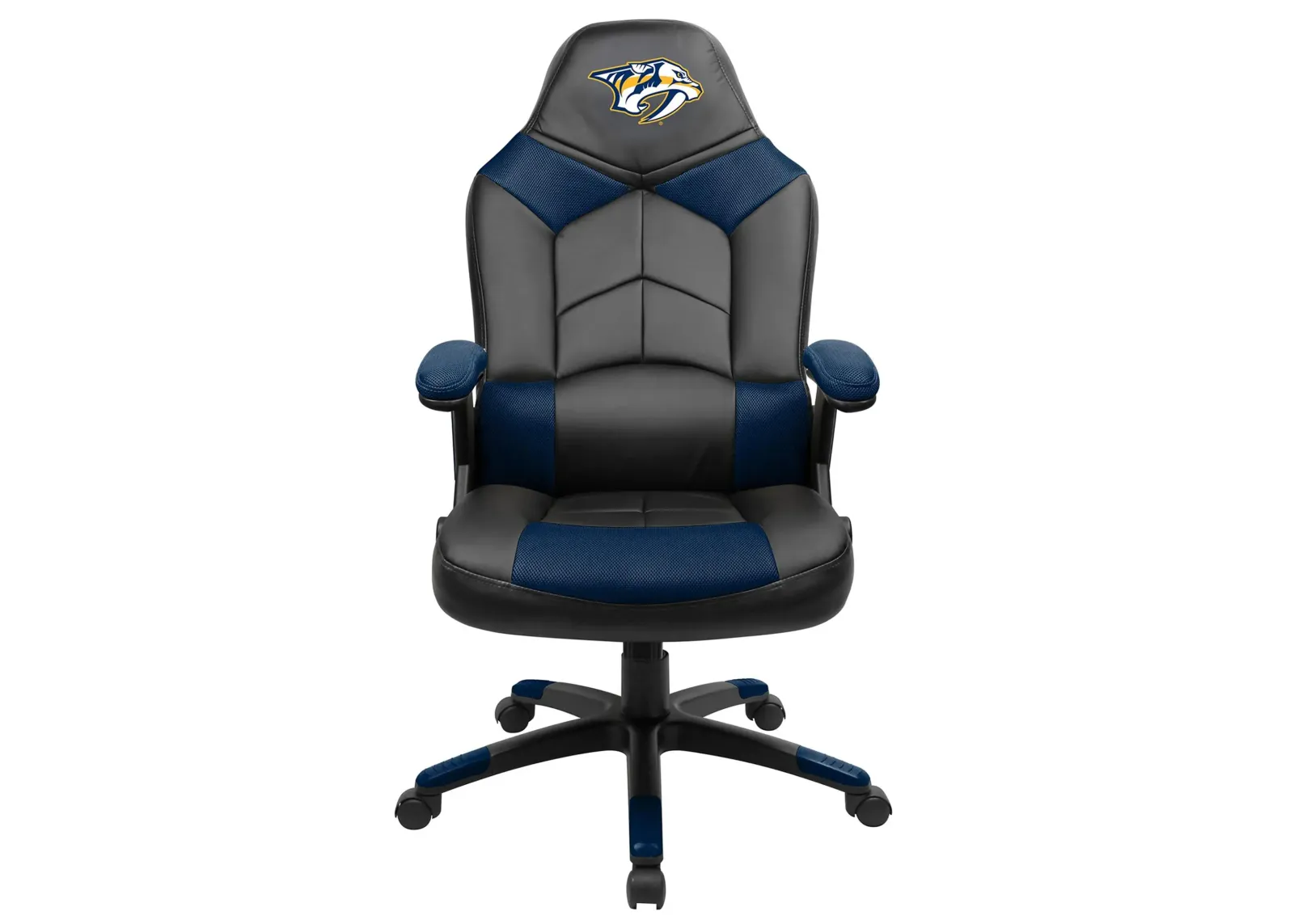 NHL Faux Leather Oversized Gaming Chair in Nashville Predators by Imperial International