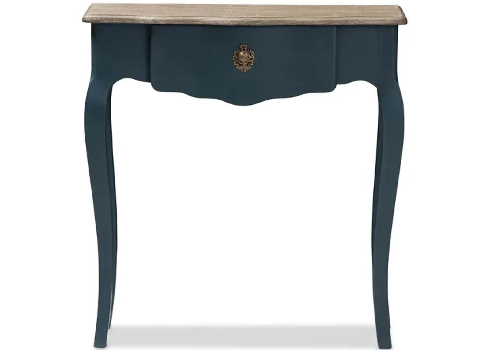 Mazarine Console Table in Blue by Wholesale Interiors