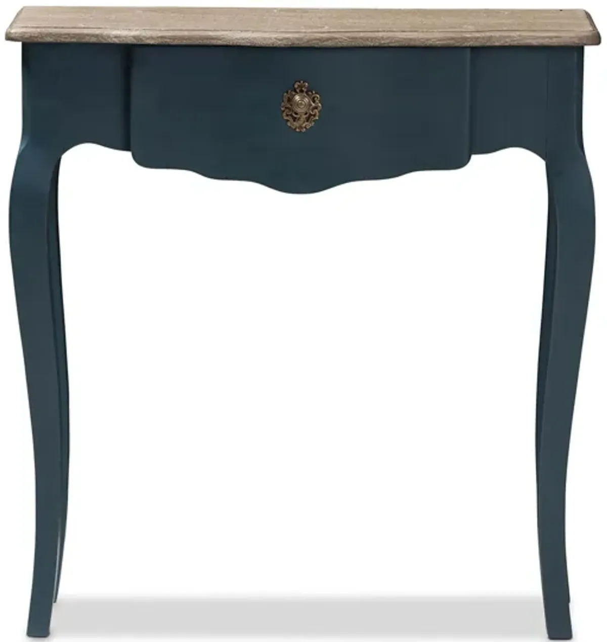 Mazarine Console Table in Blue by Wholesale Interiors