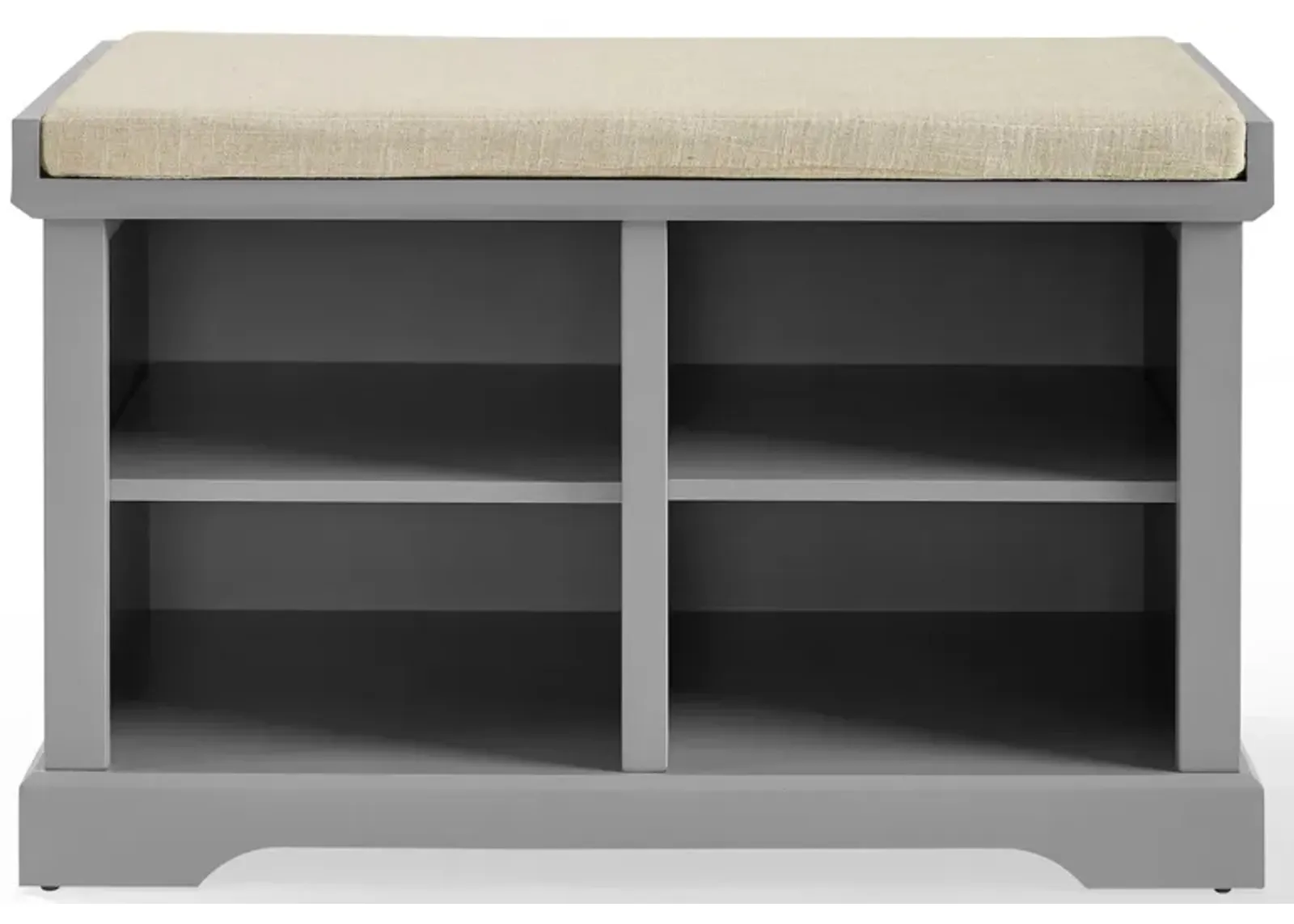 Anderson Storage Bench in Gray by Crosley Brands