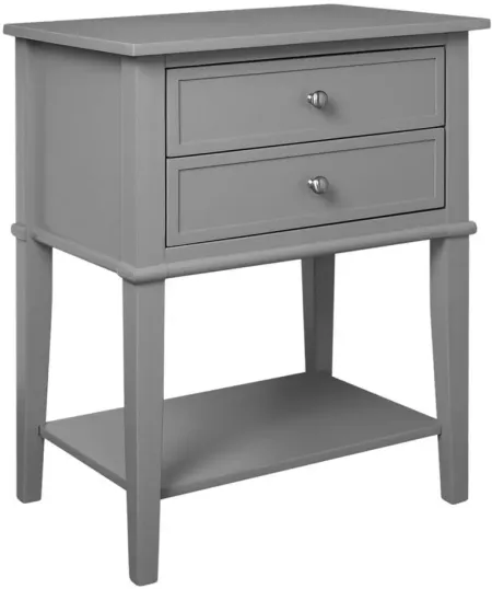 Franklin Accent Table in Gray by DOREL HOME FURNISHINGS