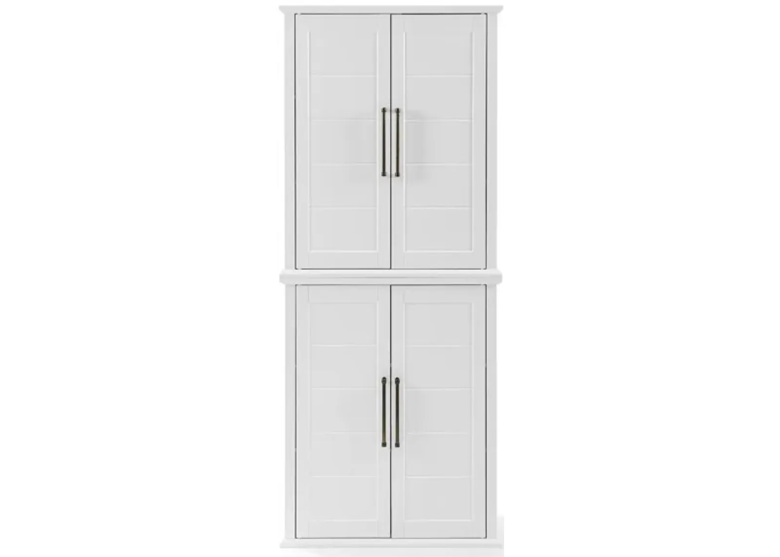 Bartlett Tall Storage Pantry 2-pc. in White by Crosley Brands