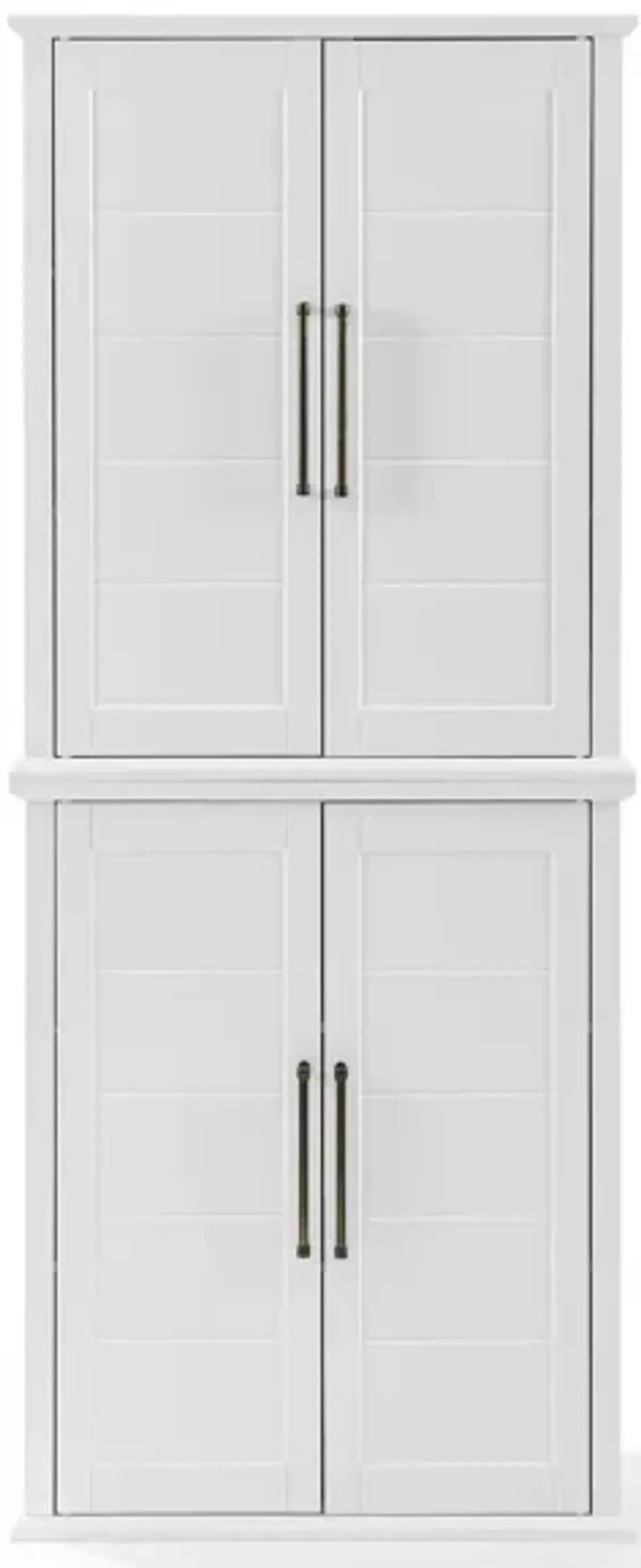 Bartlett Tall Storage Pantry 2-pc. in White by Crosley Brands