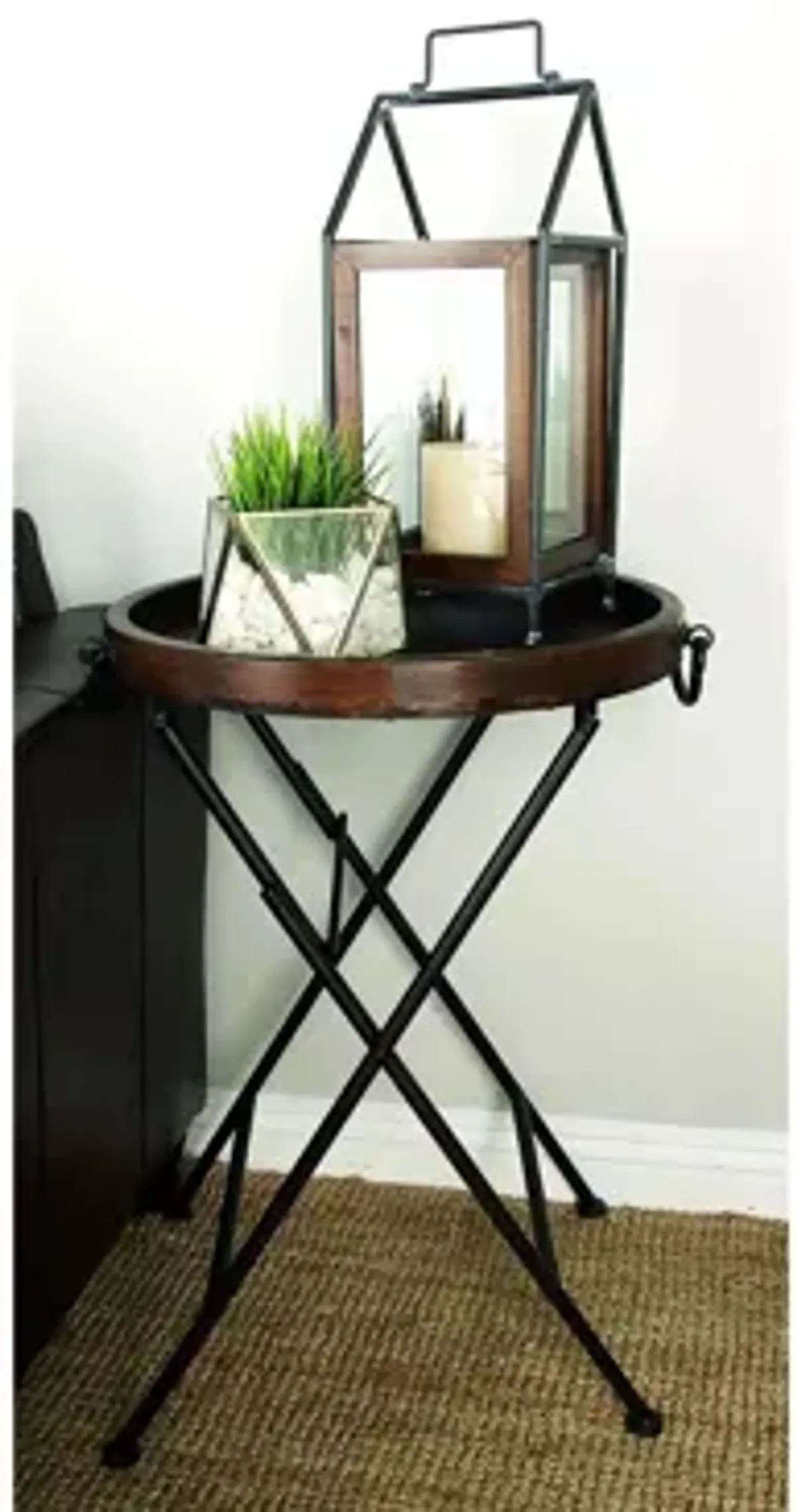 Ivy Collection Tray Accent Table