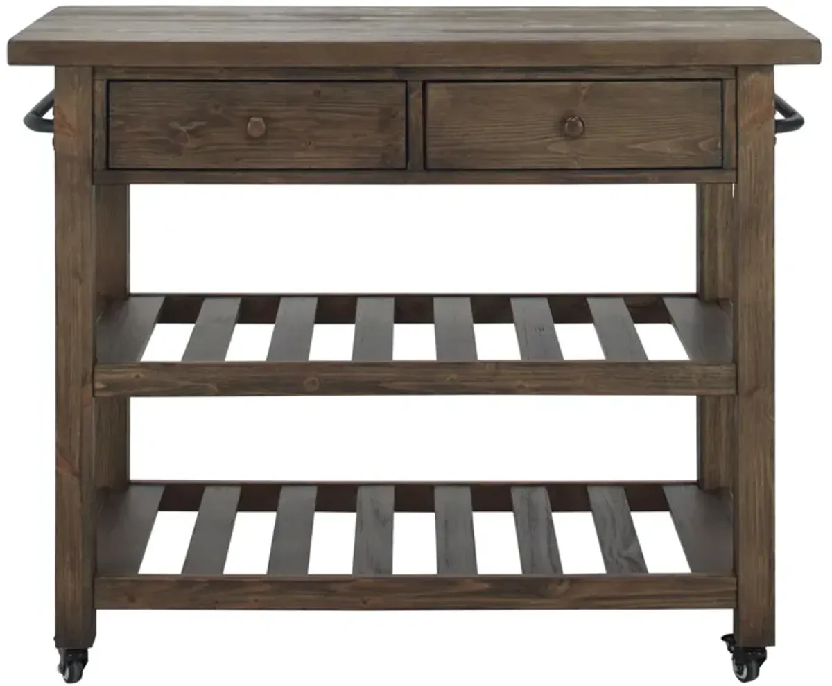 Kardy 2-Drawer Kitchen Cart