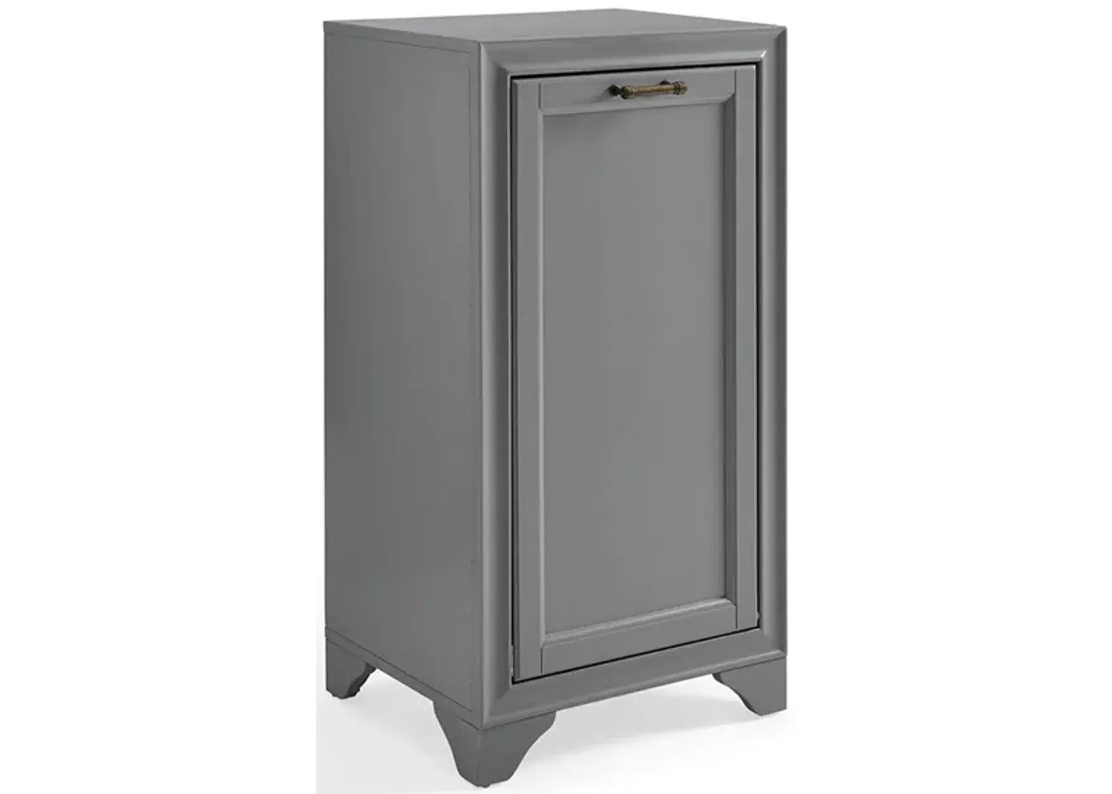 Tara Linen Hamper in Gray by Crosley Brands