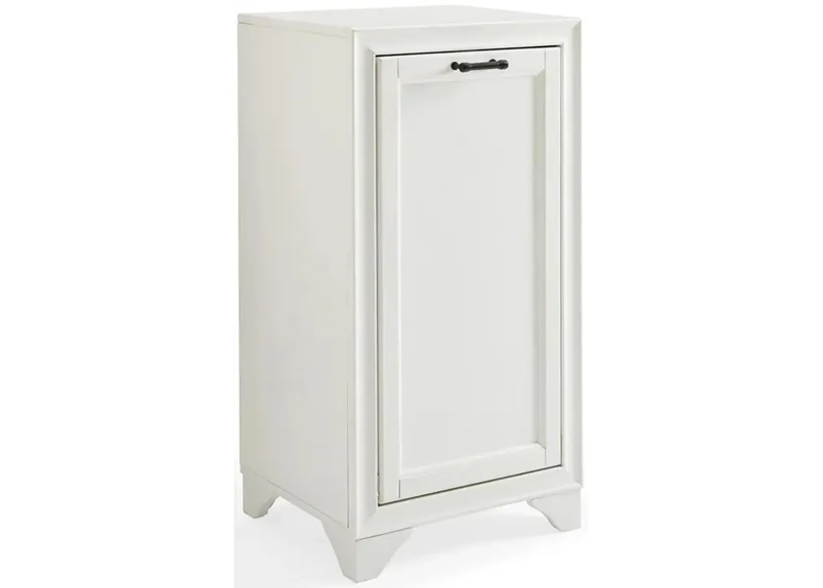 Tara Linen Hamper in White by Crosley Brands