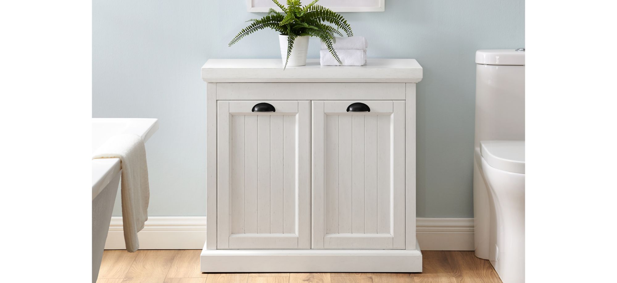 Seaside LiftTop Linen Hamper