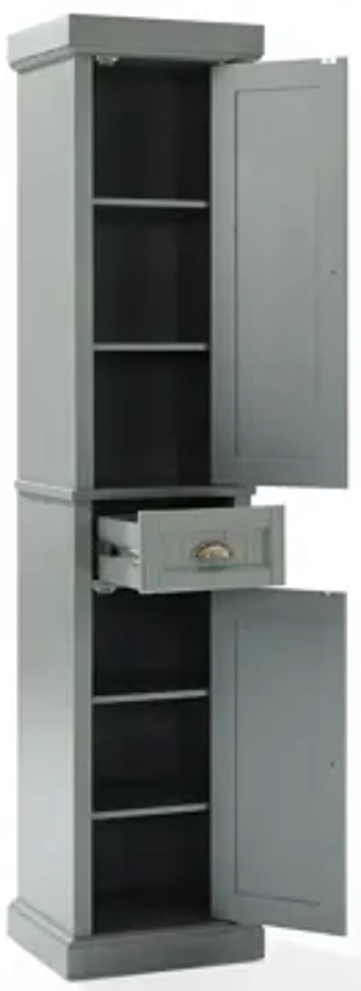 Seaside Tall Linen Cabinet