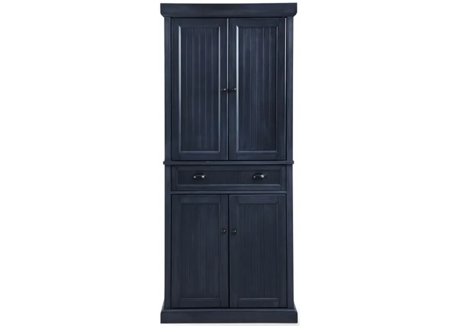 Seaside Pantry in Distressed Navy by Crosley Brands