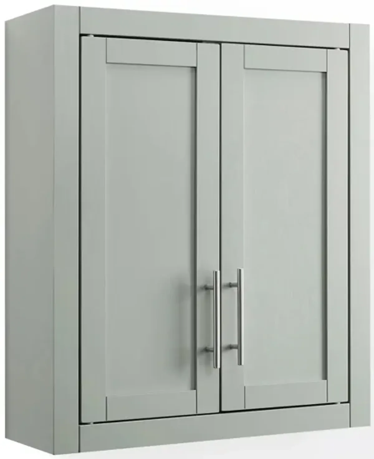 Savannah Wall Cabinet in Gray by Crosley Brands