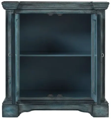 Maeve Accent Cabinet in Gray Blue by Coast To Coast Imports
