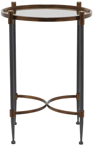 Ivy Collection Timeless Accent Table in Black by UMA Enterprises