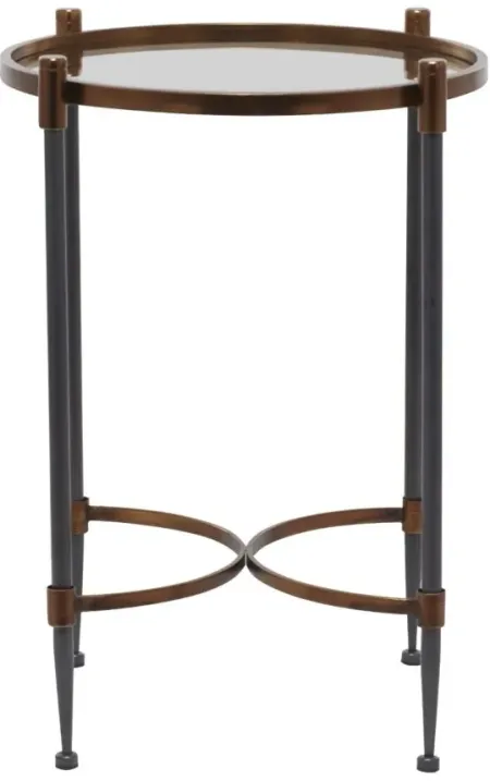 Ivy Collection Timeless Accent Table in Black by UMA Enterprises