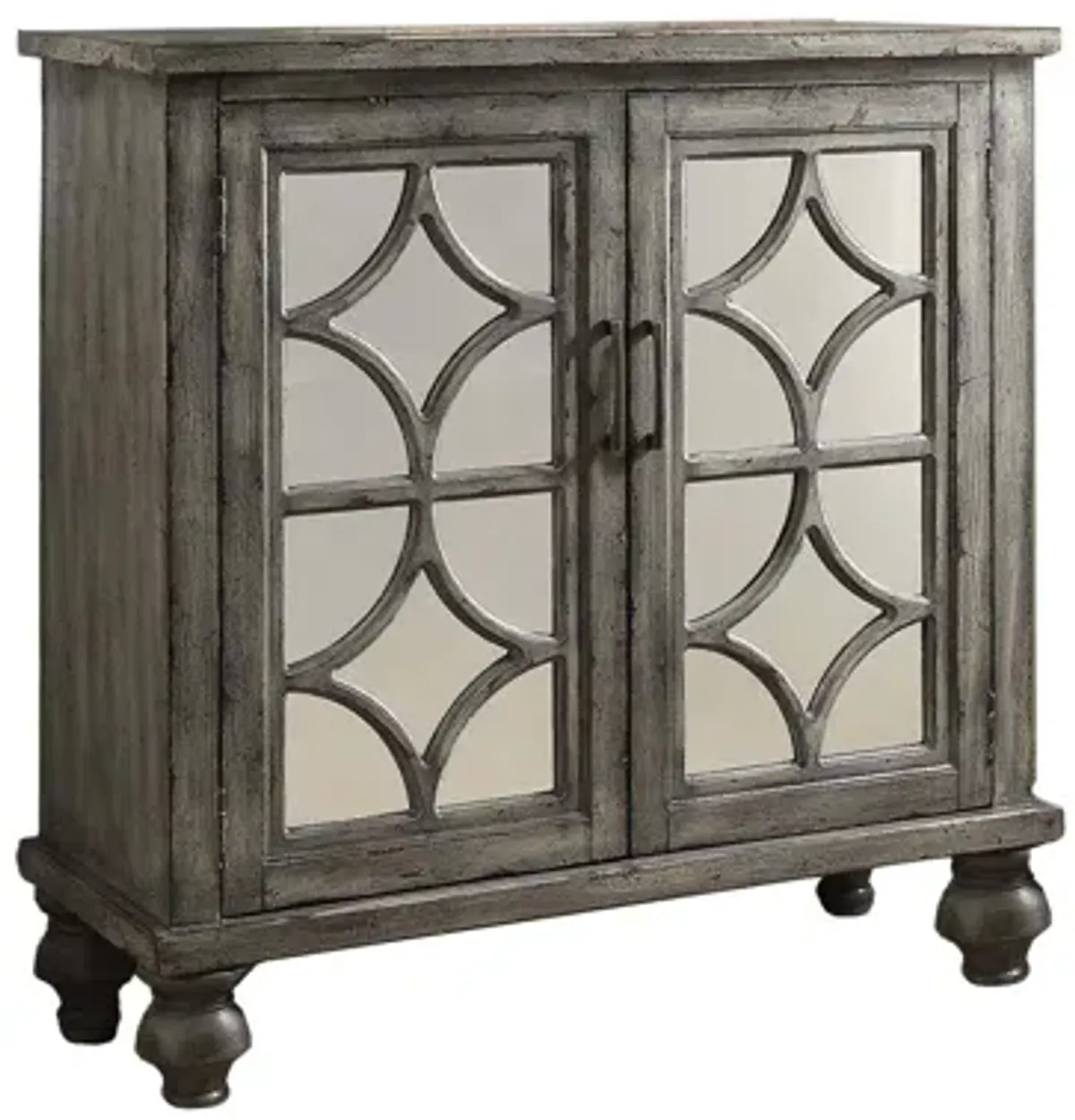 Velika Console Cabinet in Weathered Gray by Acme Furniture Industry