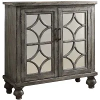 Velika Console Cabinet in Weathered Gray by Acme Furniture Industry