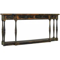 Sanctuary Four-Drawer Console Table in Ebony by Hooker Furniture